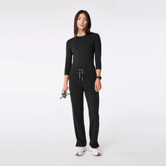 Palmer Ribbed ¾ Sleeve Underscrub