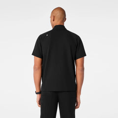 Timmons Mock-Neck Scrub Top