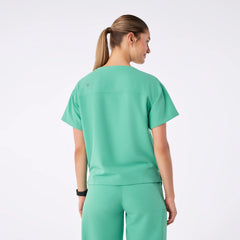 Cabral Relaxed Crewneck Scrub Top