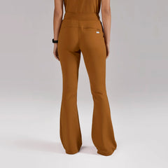 Evanston High-Rise Flare Scrub Pant
