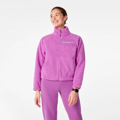 High-Pile Fleece Bomber Jacket