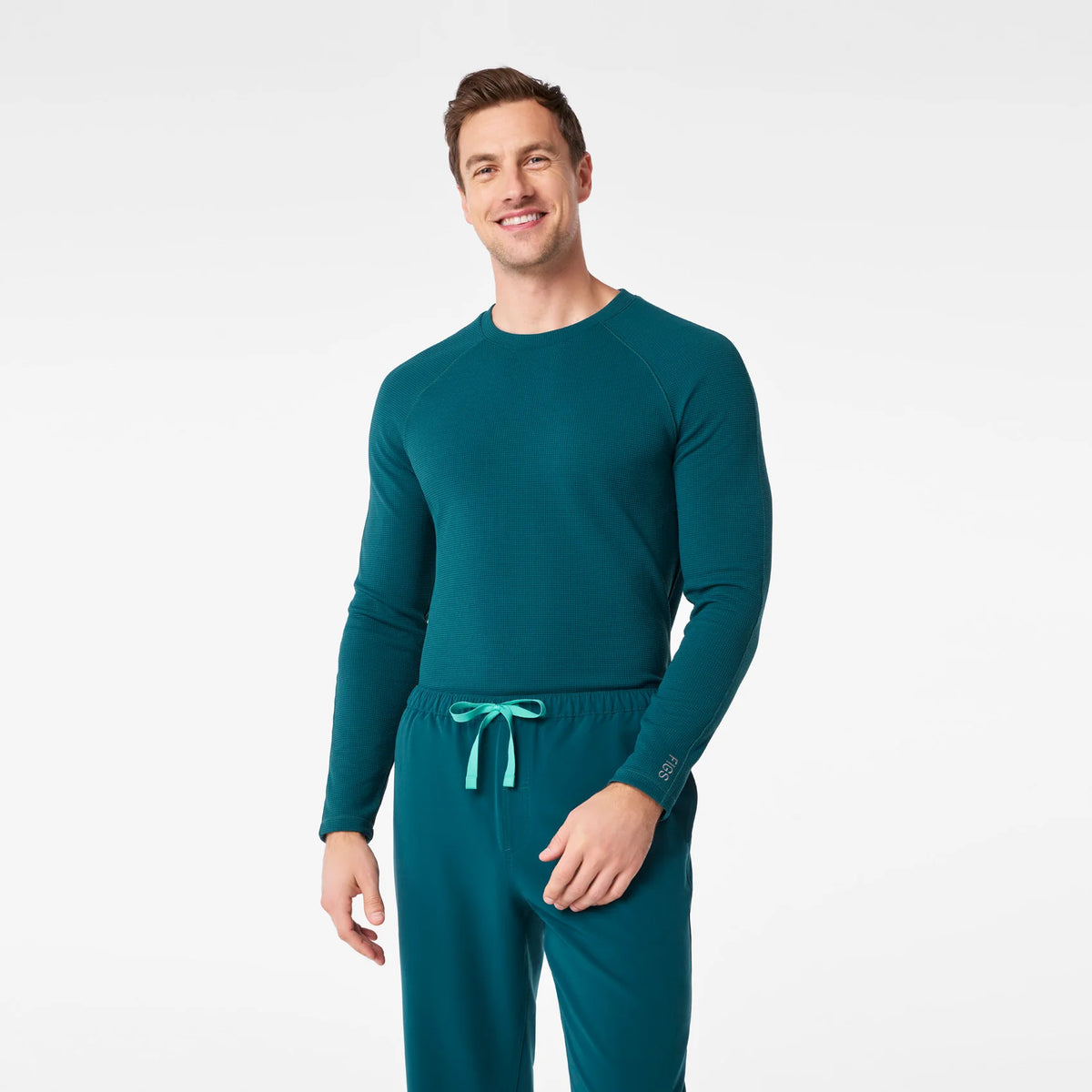 Waffle Long-Sleeve Underscrub