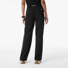 Isabel Ruched Wide-Leg Scrub Pant