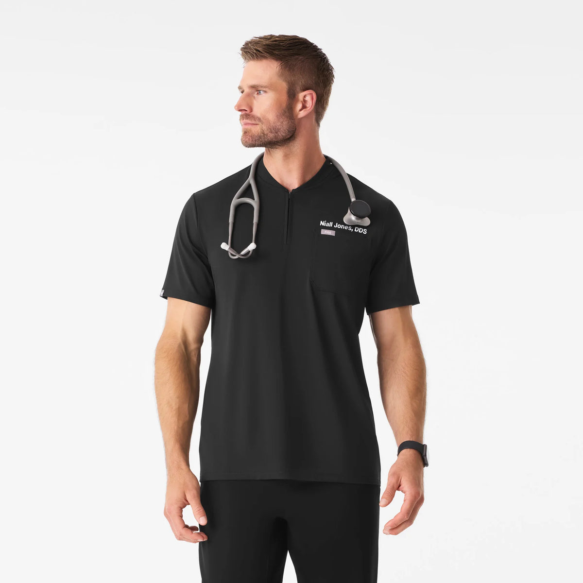 Dawes ¼ Zip Scrub Top
