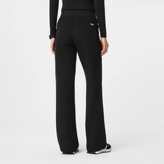 Isabel High-Rise Wide-Leg Scrub Pant