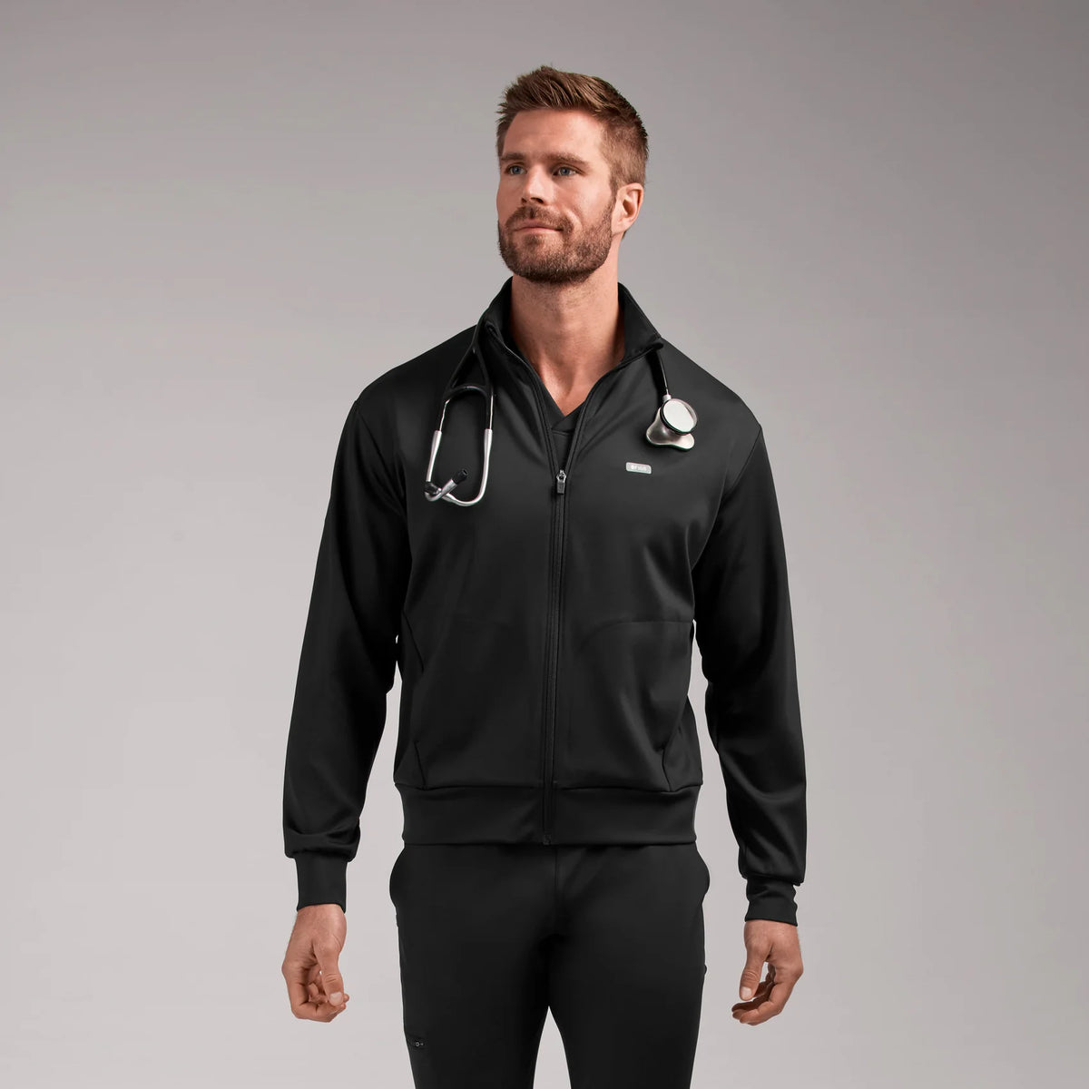 Varzo Relaxed Scrub Jacket