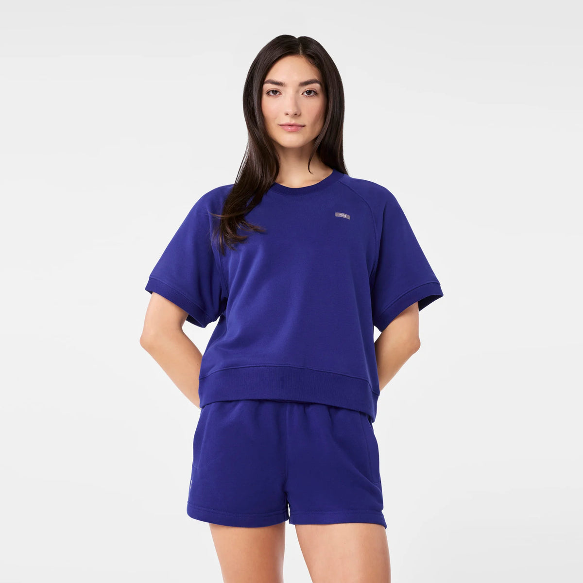 Evelyn Short-Sleeve Sweatshirt