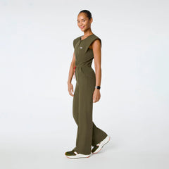 Layton Crewneck Wide-Leg ScrubJumpsuit™