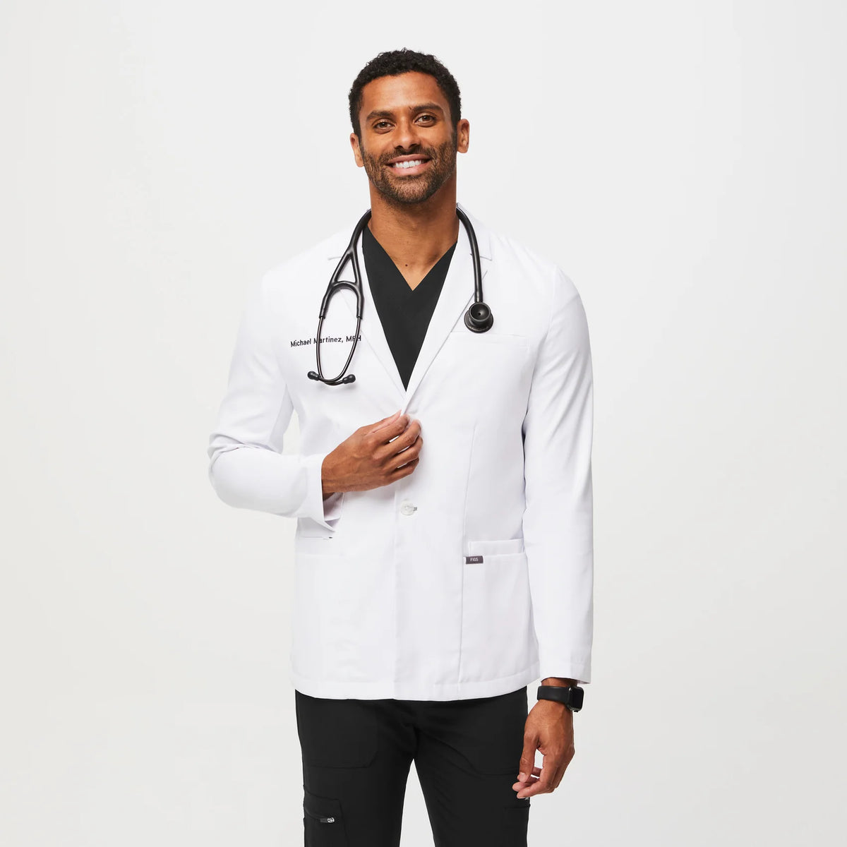 Harlem Classic Short Lab Coat