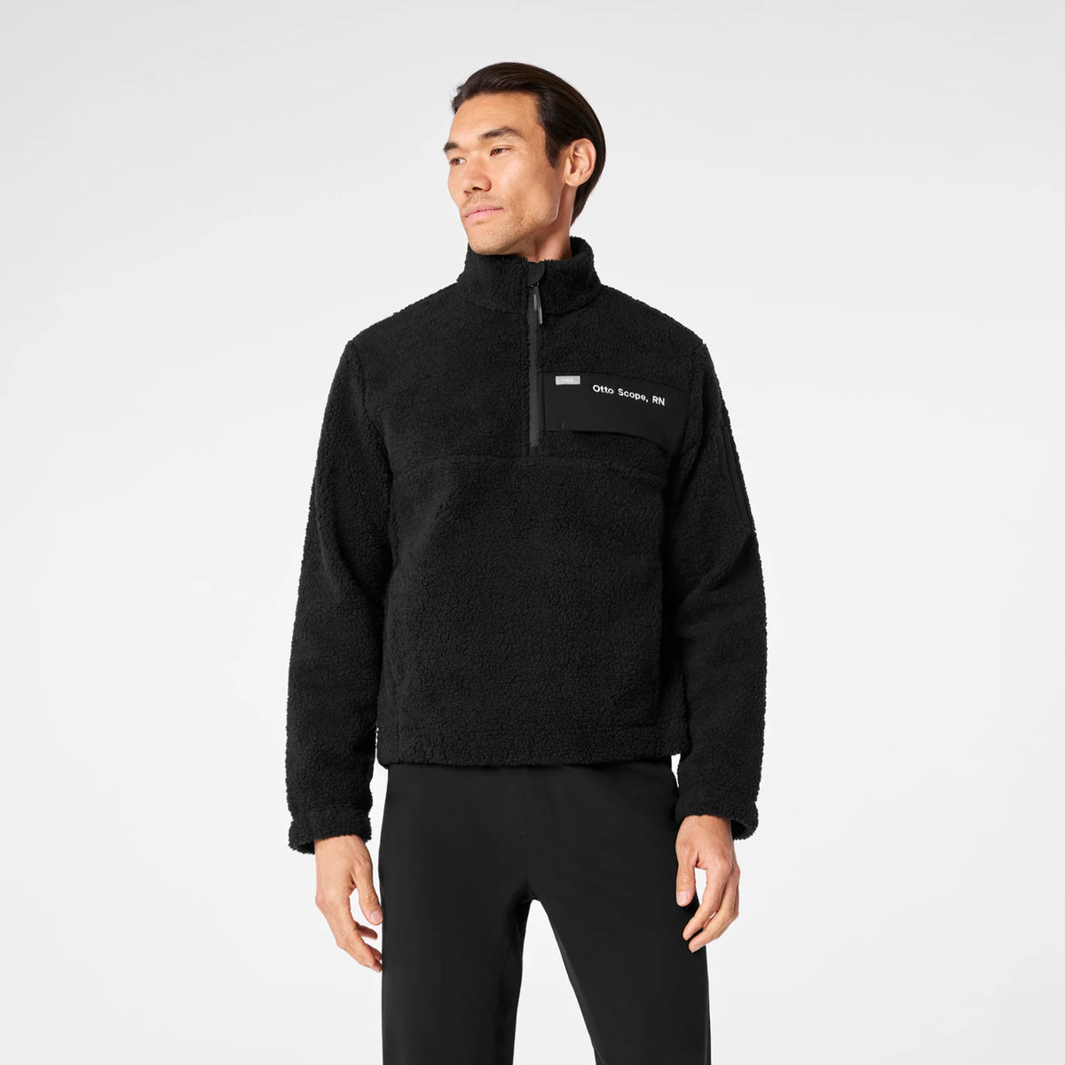 High-Pile Fleece Pullover