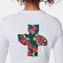 Spring White Long-Sleeve Underscrub